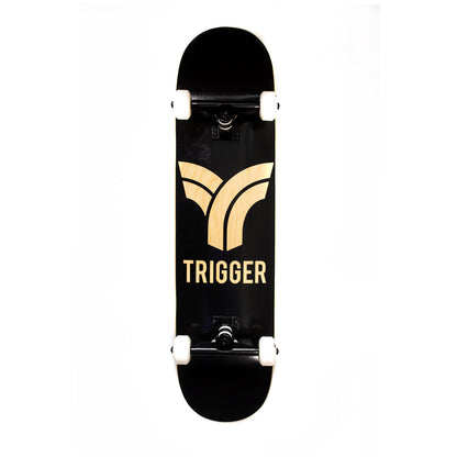 Trigger Logo 8″ – skateboard complet – vue 1