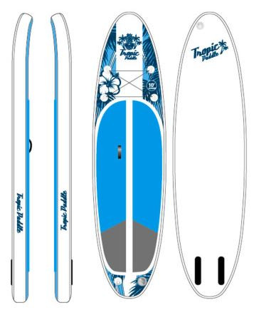 PACK SUP TROPIC PADDLE 10'5