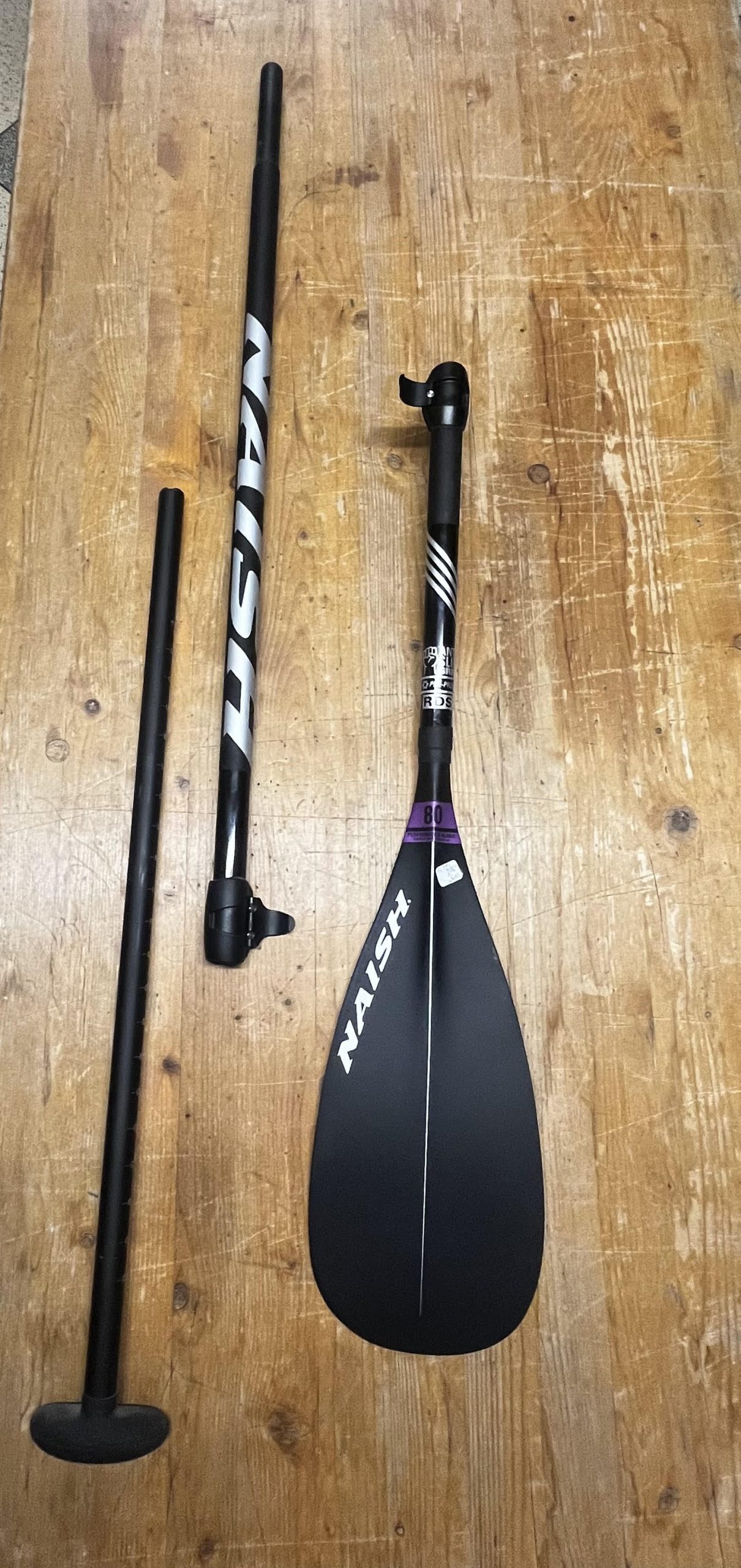 Pagaie Naish alana perf 80 en 3 PARTIES