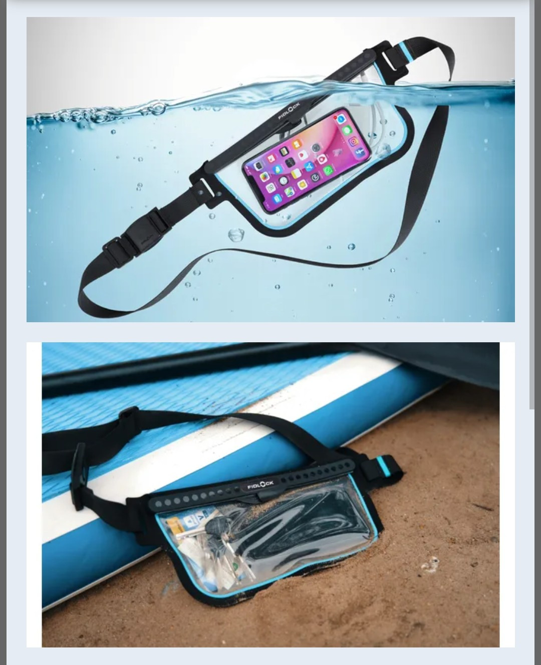 Pochette étanche Fidlock banane