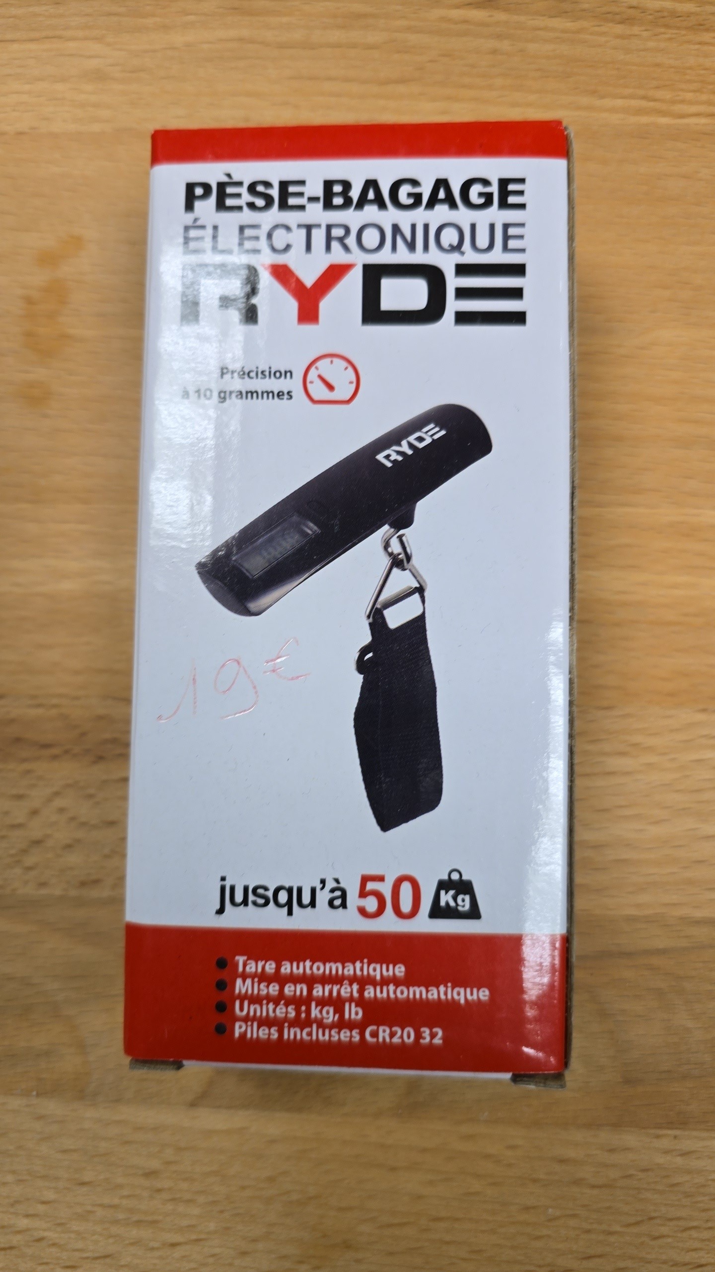 Pèse bagage électronique Ryde