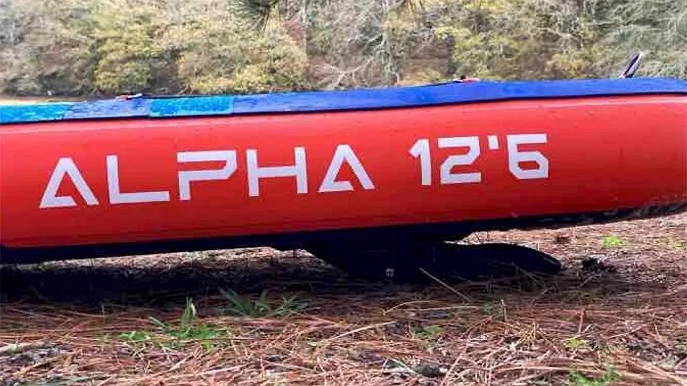 Aileron rétractable stand up paddle pour rivière