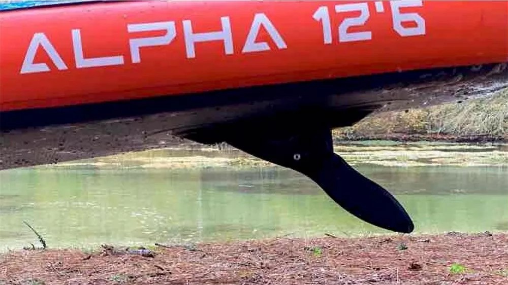 Aileron rétractable stand up paddle pour rivière