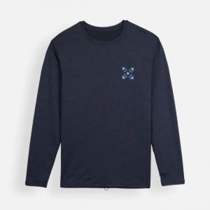 Surf Tee Teregor OXBOW deep marine manches longues