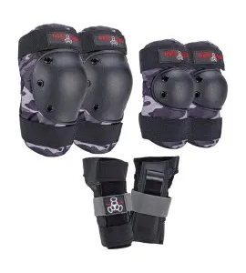 Triple Eight Pack Saver 3 " Charcoal Camo "