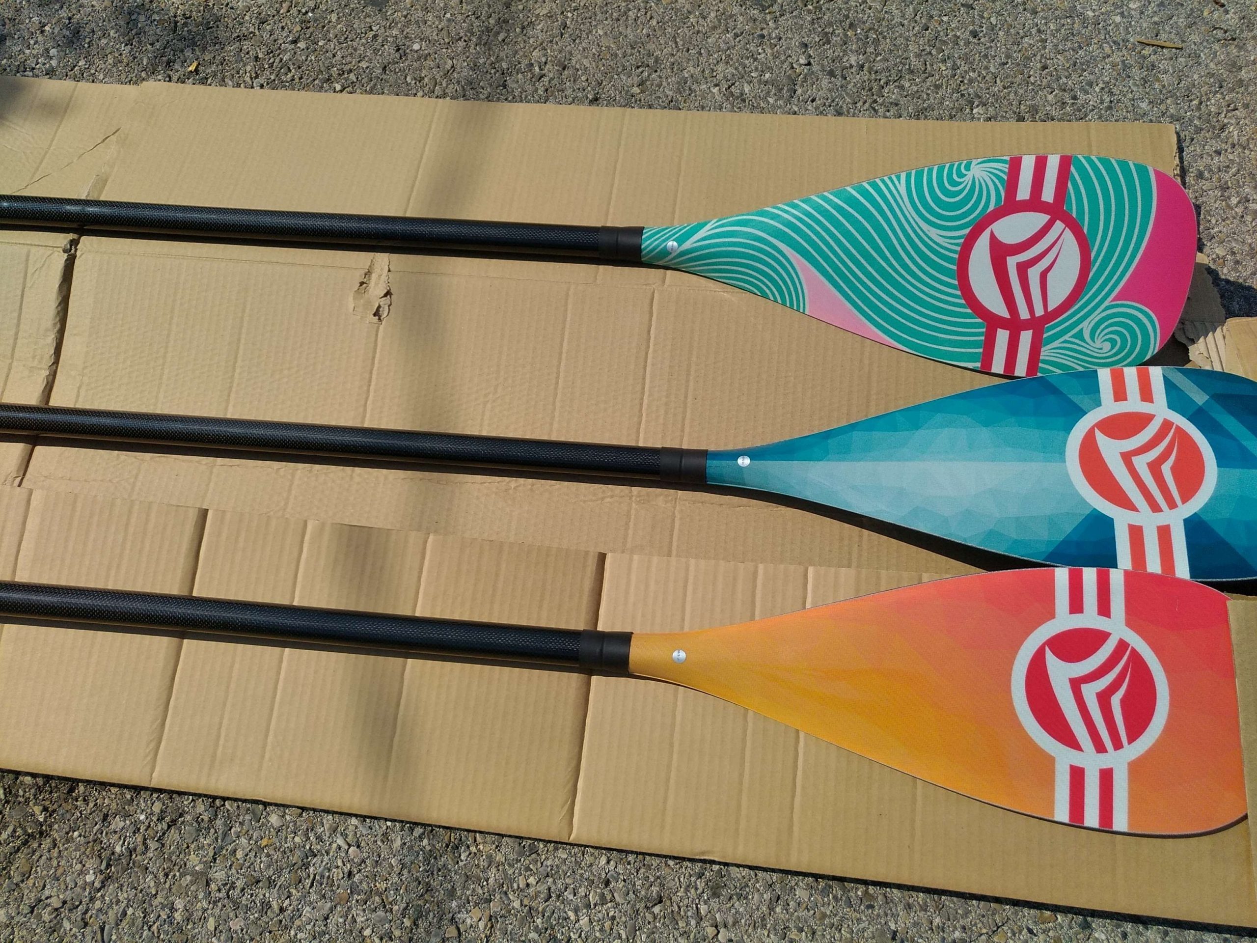 pagaie carbone 3 parties sroka